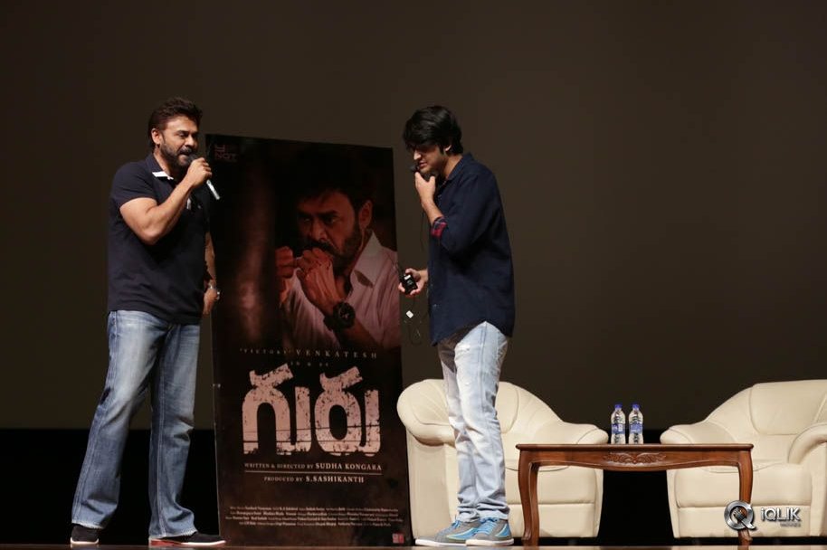 Venkatesh-Guru-Movie-Promotions-At-BITS-Hyderabad-Campus
